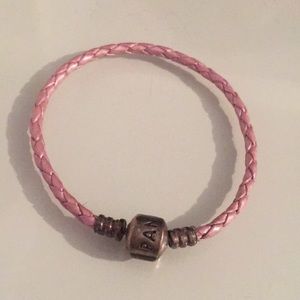Kids Pink Rope Pandora Bracelett